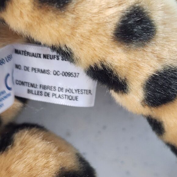 Aurora Cheetah Flopsie Plush Stuffed Animal Toy 12 Inches - Picture 8 of 10